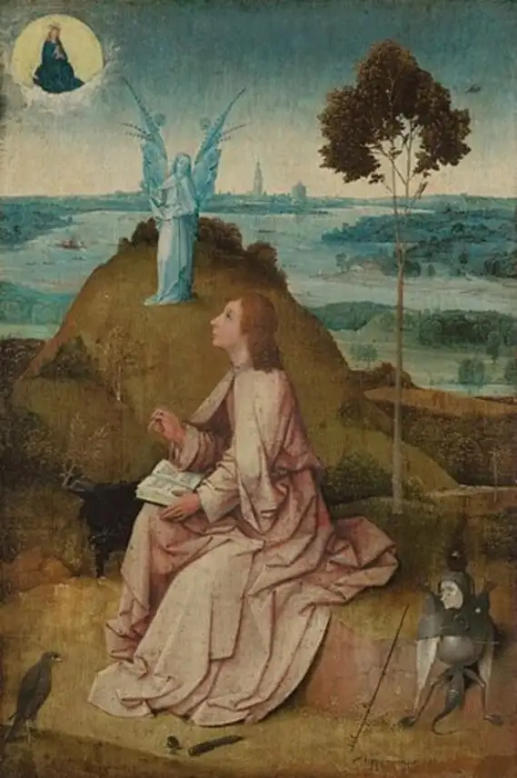 Der hl. Johannes auf Patmos: Die Offenbarung Epilog