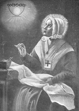 Anna Maria Taigi in ihrer Vision